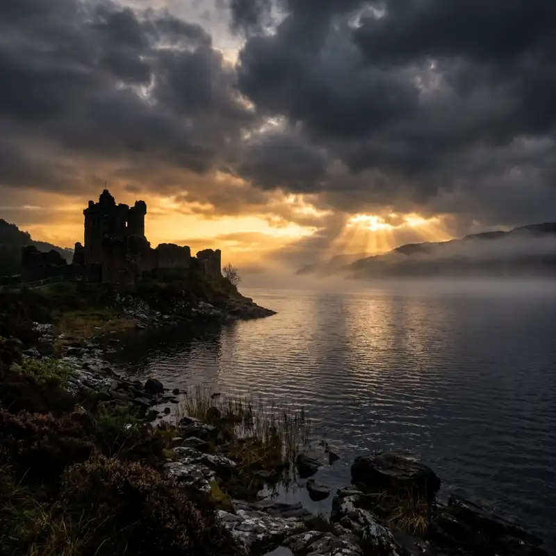 Loch Ness at sunrise