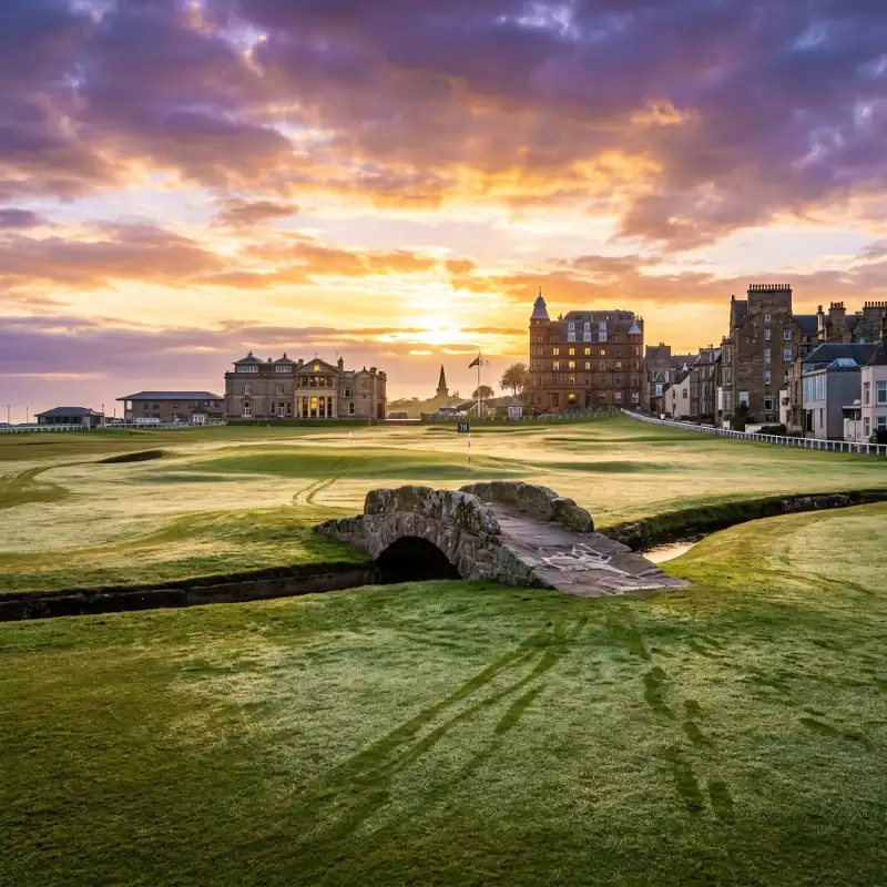 St Andrews Old Course 18th hole